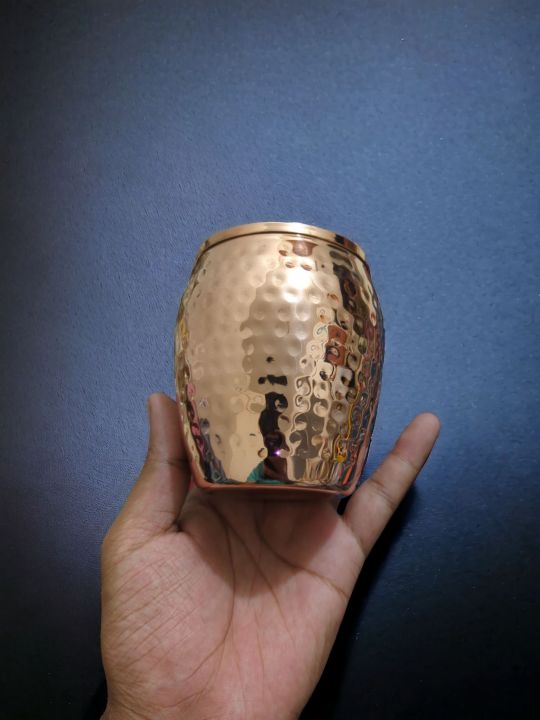 Copper%20Hammered%20Glass%20Set%20Drinkware%20and%20Serveware%20(300%20ml%20Each)%20-1%20Pieces%20-%20Image%202