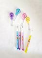 4 Pcs of Cute Sika Pencil | Fan Pencil | Led Pencil |. 