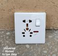 20A Multi Function Light Plug Socket With + 16A Universal Socket Power Outlet 1gang 1way Switch + Power Indicator Light With 2 Screws, 250V, Electrical Switches And Sockets, Electric Wall Mounted Socket For Multi Purpose Use, Powerpoints. 