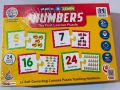 Number And Counter Card Puzzle Match Making Education Kit Math Puzzle Game. 