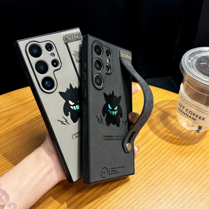 Anime%20Pocket%20Monsters%20Pok%C3%A9mon%20Gengar%20Wrist%20Strap%20Holder%20Phone%20Case%20For%20Samsung%20Galaxy%20S%2025%2024%2023%2022%20Ultra%20Puls%20Leather%20Cover%20-%20Image%204