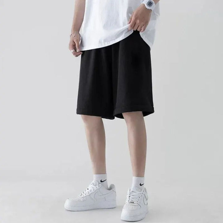 Men's%20Summer%20Thin%20Twill%20Satin%20Fabric%20Five%20Pocket%20Casual%20cotton%20Solid%20color%20Shorts%20Loose%20Sit%20Basketball%20Beach%20Outerwear%20M-5xl%20-%20Image%202