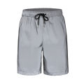 Summer Thin Reflective Shorts Men's Fashion Loose Outdoor Jogging Cycling Safety Luminous Short Pants Hip Hop Streetwear Male.