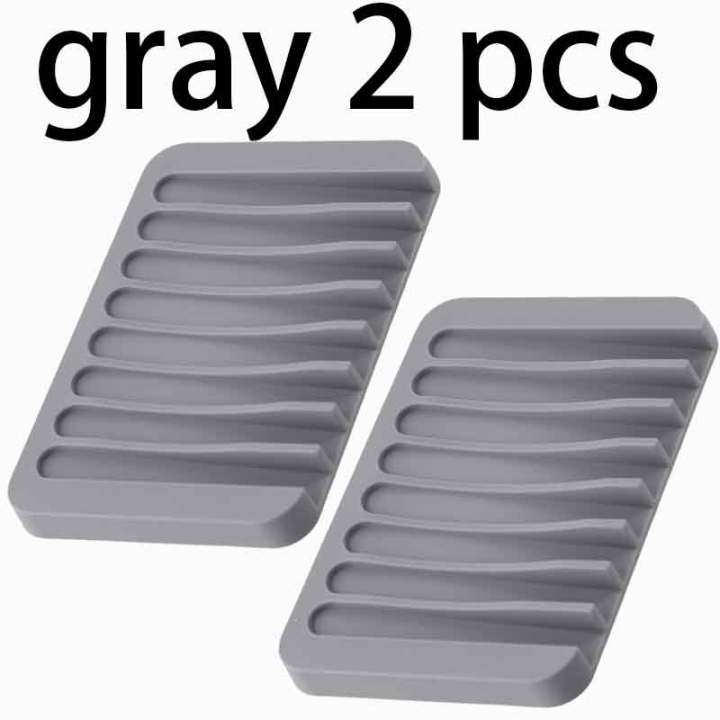 1/2%20Pcs%20High%20Quality%20Silicone%20Self%20Draining%20Soap%20Dishes%20Innovative%20Soap%20Holder%20Saver%20Silicone%20Soap%20Holder%20Anti%20Slip%20Pad%20-%20Image%207
