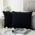 Plain Velvet Cushion Cover. 