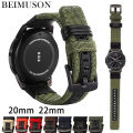 Nylon Quick Release Watch Bands,Replacement Canvas Fabric Sport Strap,20/22mm Military Style for Watch band. 