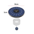 Solar Floating Pond Aerator Bubble Oxygenator with Air Hose and Bubble Stone Fish Tank Oxygenator for Garden Pond. 