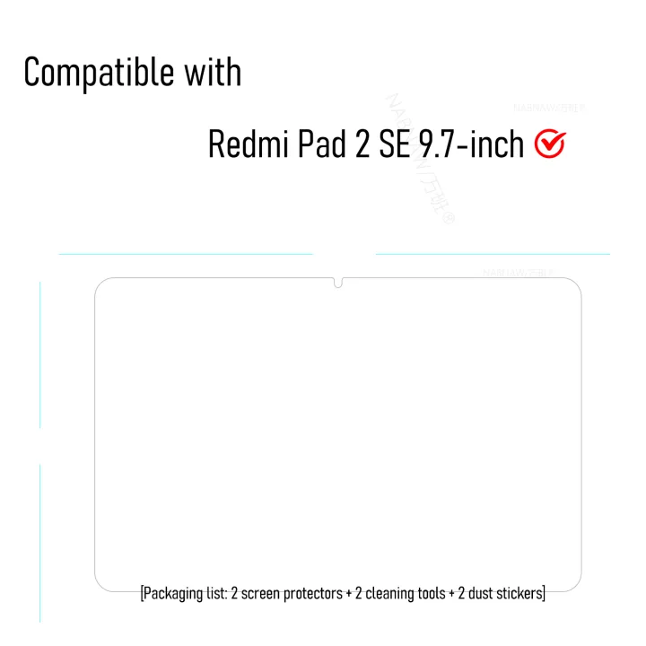 For%20Redmi%20Pad%202%20SE%209.7%20Tempered%20Glass%20Screen%20Protector%20On%20%20Redmi%20Pad%202SE%20HD%20Film%20Scratch%20Proof%209H%20Oil-Coating%202-Pack%20-%20Image%207