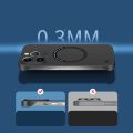 Ultra Thin Hard PC Magnetic Frameless Phone Case For Magsafe Oneplus 12 12R 11 11R 10T 10R 10 Pro Matte Color Solid Cover. 