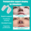 1pc Rhinoplasty Nostril Support Postoperative Silicone Shaping Mold Crooked Nose Correction Fixator Nasal Wing Beauty Noseclip. 