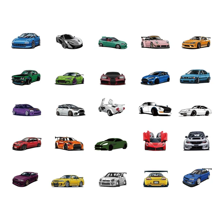 50PCS%20Retrofit%20Racing%20Car%20Graffiti%20Stickers%20Laptop%20Guitar%20Luggage%20Bike%20Skateboard%20Waterproof%20Sticker%20Decal%20Kid%20Toy%20-%20Image%204