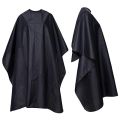 Black Hair Cutting Apron 1 Pcs Hairdressing Gown Cape Hair Cutting Barber Cloth Salon Accessories For Home Barber and Unisex. 