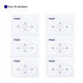 Golf Impact Tape Strike Stickers Self-Teaching Sweet Spot and Consistency Analysis Golf Ball Sweet Spot Finder for Golf Training. 