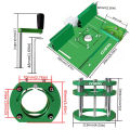 65mm Motors Router Lift with 4-Claws Strong Gripping - Router Inverted Flip Board ,Supporting Aluminum Alloy Router Plate.