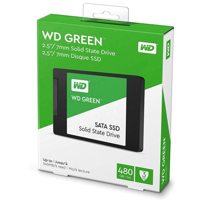 WD Green SATA SSD 2.5”120 gb ,240 gb,