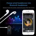 AUX Car Bluetooth Receiver,3.5mm Socket 5.0 Wireless Bluetooth Adapter,Audio Converter Mobile Phone Hands-Free Stereo.