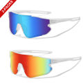 2 Pairs Sunglasses for Men And Women UV Protection Big Lens Outdoor Sports Fishing Goggles MTB Bike Cycling Running Hiking. 