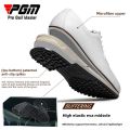 PGM Men's Golf Shoes with Anti Slip Studs, High Elasticity Cushioning, and Waterproof Block Sneakers XZ393. 