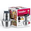 Sonifer Stainless Steel 300W Food Chopper SF-8058. 