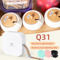 Phomemo Q31 Label Maker Machine Mini Pocket Thermal Label Printer Wireless DIY Sticker Label Machine Various Label Paper. 