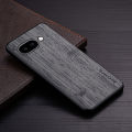 Case for Google Pixel 9 9a Pro XL 5G funda bamboo wood pattern Leather phone cover Luxury coque for Google Pixel 9 Pro case capa.