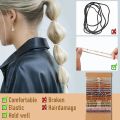 20pcs Boho Hair Ties For Women Braided Hair Rope Bracelet For Thick Hair Seamless Ponytail Holder Hair Accessories. 