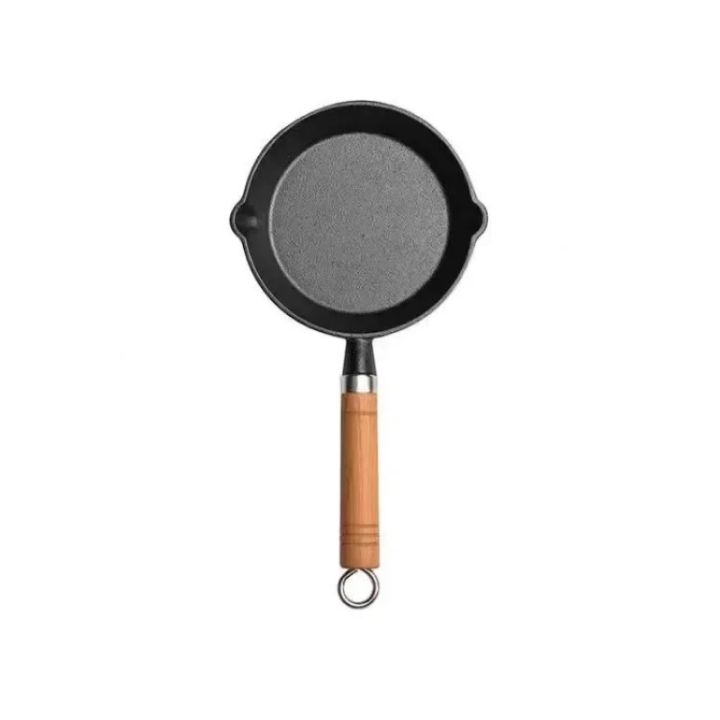 26cm%20Cast%20Iron%20Frying%20Pan%20Uncoated%20Non-stick%20Egg%20Pancake%20Pan%20Crepe%20Maker%20Steak%20Frying%20Pot%20Gas%20Induction%20Cooker%20Kitchen%20Cookware%20-%20Image%203