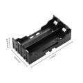 ABS 18650 Battery Holder Storage Box Case 1 2 3 4 Slot Batteries Container With Hard Pin. 