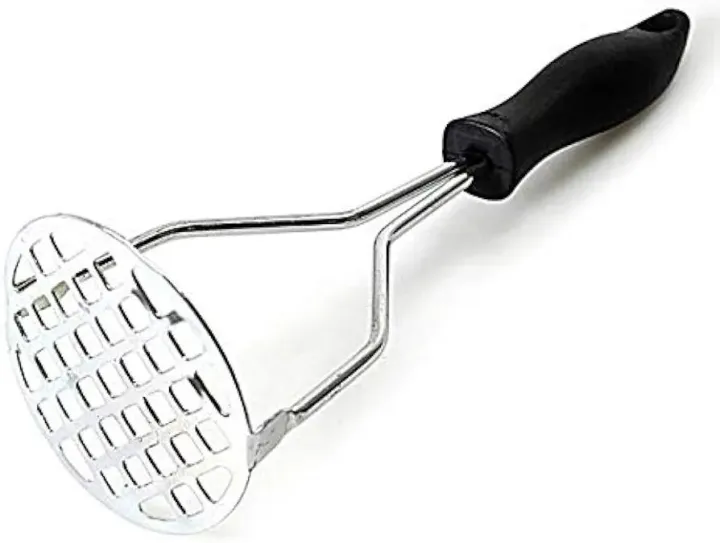 Stainless Steel Potato Masher with Steel plastic handle