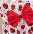Cute Print Rabbit Clothes Summer Pet Dresses with Bow for Cats Rabbits Small Animals Clothing Outfit Bunny Dress Pet Supplies. 