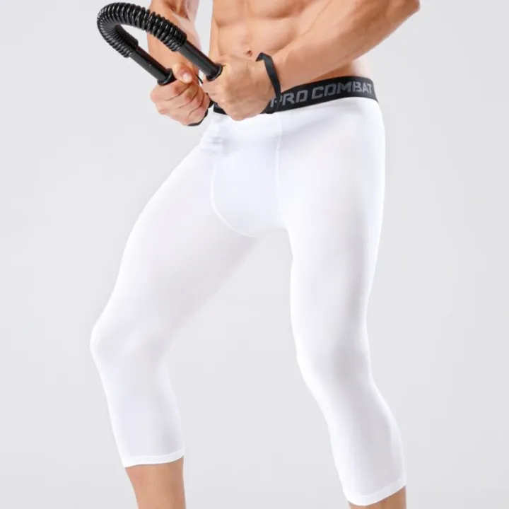 Men's%20Leggings%20Compression%20Pants%20Sports%20Leggings%20Basketball%20Quarter%20Shorts%20Quick%20Drying%20Running%20Training%20Stretch%20Fitness%20Pants%20-%20Image%204