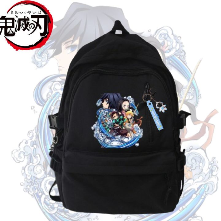 Demon Slayer Bag Anime Japan Nezuko Tanjiro Kawaii bag for Students University College School
