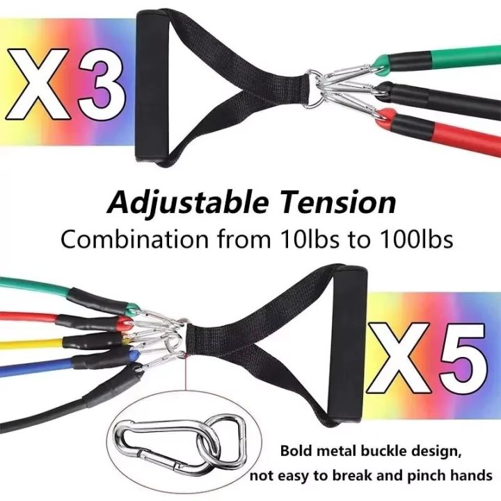 11%20Pcs%20Power%20Resistance%20Band%20Set%20for%20Workout%20&%20Exercise%20%7C%20Resistance%20Bands%20for%20Men%20&%20Women%20%7C%20Resistance%20Band%20for%20Pull%20Up%20%7C%20Fitness%20Resistance%20Bands%20Set%20for%20Home%20Gym%20%7C%20Latex%20Exercise%20Bands%20for%20Full%20Body%20Training%20-%20Image%205