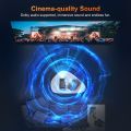 Xnano HM103-A native 1080P 2GB 16GB 500 ANSI Projector 4K Android 13 Dual WiFi5 BT5.2 1920x1080P Home Theater Cinema Mini Projectors. 
