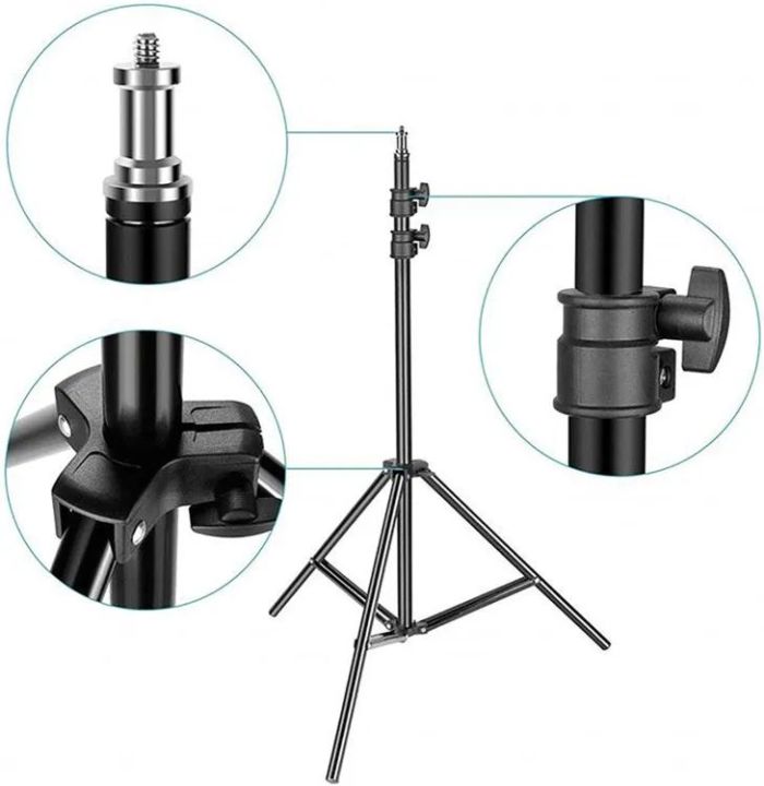 HeightBoost%207%20FT.%20Tripod%20Stand%20for%20videography%20&%20photgraphy-%20Ring%20light-Tiktok-Studio%20Lighting%20-%20Image%202