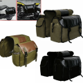 Motorcycle Saddlebag Luggage Bags Waterproof Canvas Stroage Bag For Honda shadow For Suzuki dr 650.