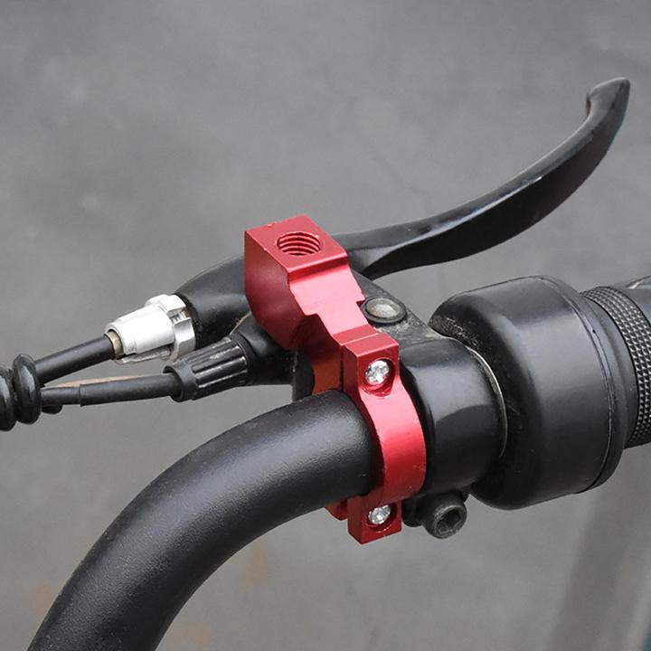 Motorcycle%20Mirror%20Mount%202PCS%20Aluminum%20Alloy%20Universal%20Bracket%208/10mm%20Handlebar%20Rearview%20Holder%20For%20Cycling%20Commuting%20Riding%20-%20Image%206
