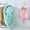 Baby Bath Seat Support Mat Foldable Baby Bath Tub Pad & Chair Newborn Bathtub Pillow Infant Anti-Slip Soft Comfort Body Cushion.