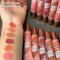 Haudamoji liquid blush All Over Dewy Tint Dewy Finish Liquid Blush Soft Cream Blush Makeup Multi-use Blush 15ml (Single Piece) (Mix Shade). 