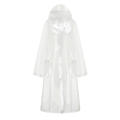 Reusable Transparent Raincoat Women Men Poncho With Hood Hiking Outdoors Fishing Raincoat EVA Plastic Waterproof Raincoats. 
