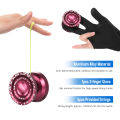 Professional Yoyoball Aluminum Alloy Responsive Yoyoball with Unresponsive Bearing Beginners Yo Yo Ball Yo Yo.