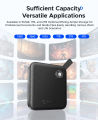 ORICO B5 PLUS Portable External Solid State Drive External Hard Drive USB 3.2 Gen2 SSD for iPhone 15/Pro Windows Mac Lightweight. 