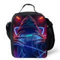 Lunch bags for Child,Cartoon Game con-so-les School Picnic Bags for Boys,Large Kids Insulation Cooler Bags for Aged 4-10 years. 