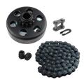 Kart Clutch 12 with 35 Chain Durable Centrifugal Clutch 3/4" Bore Built In for Go-Kart miniBike Engine. 