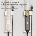 Wall Mount Holder for Dyson Airwrap Styler Hair Curling Iron Aluminum Organizor Storage Rack Suitable Various Curly Hair Sticks. 