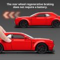 1:32 Hellcat Tomahawk Model Toy Supercars Alloy Diecast Sound Light Doors Opened Pull Back Simulation Sports Car Toys for Kids. 