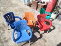 Kids Plastic Chair steel pipe. 