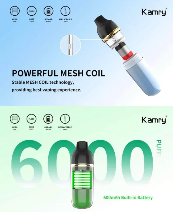 Kamry%20Akula%206000%20Puff%20Disposable%20E-Cigarette%20Vape%20Red%20Apple%20Lemon%20Flavor%20-%20Image%202