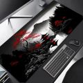Sakura Scenery Mouse Pad Large Anti-Slip Rubber Gaming MousePad Durable Desk Pad Thick Seam Edge Suitable for Office and Gaming. 