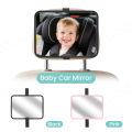 1PC New Style Wide-Angle Baby Car Mirror Rear Seat Safety Square Monitor for Baby or Child Seats.
